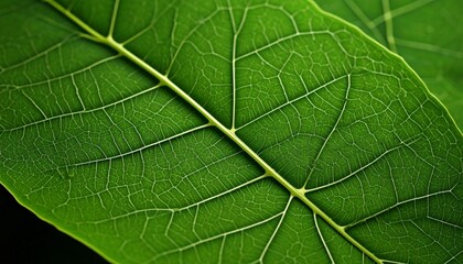 Obraz premium green leaf texture