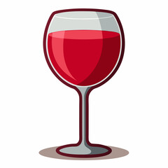 glass of red wine