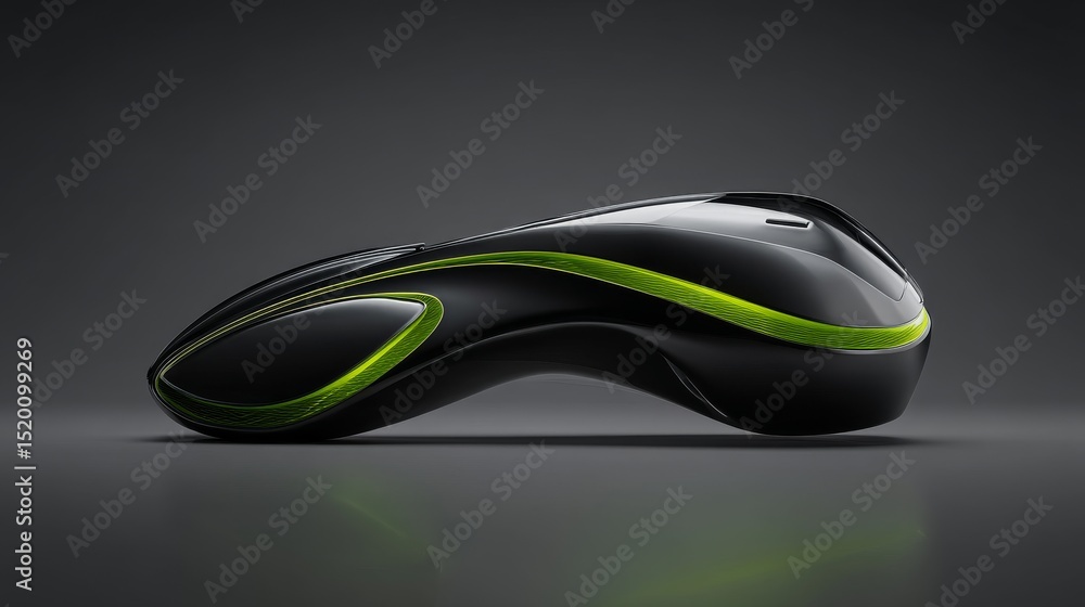 Aufkleber sleek, modern computer mouse showcasing innovative design and functionality.