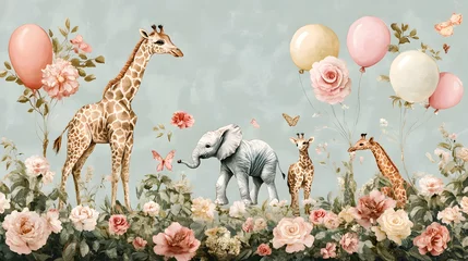 Kids wallpaper mural featuring cy  57E05