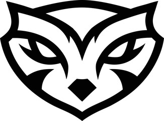 Versatile animal mask logo outline icons: cat, fox, and tiger. Great for parties, character design, and children’s media.
