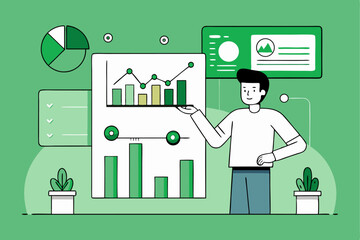 Business analysis, data reporting, workspace presentation, work efficiency, business data, work progress, professional development, analysis task, work management, reporting management.