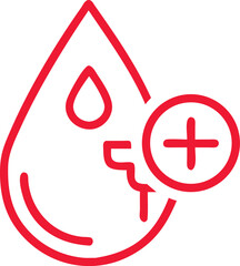 Diabetes Management Icon Set with Blood Drop Syringe Pills and Medical Symbols for Healthcare and Treatment Designs