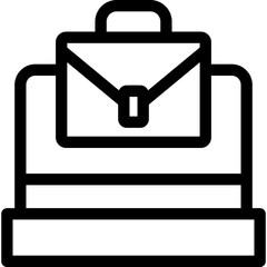 Freelance Work Bag Icon