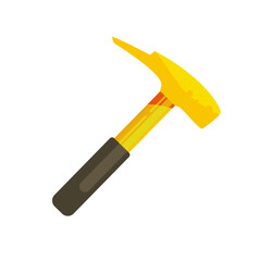 Carpenter’s hammer – vector illustration