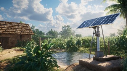 Rural Solar Power: Sustainable Energy in Developing Countries