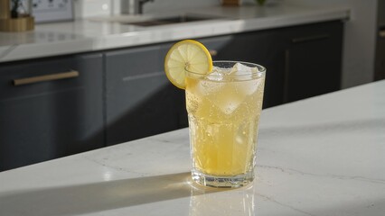glass of lemonade