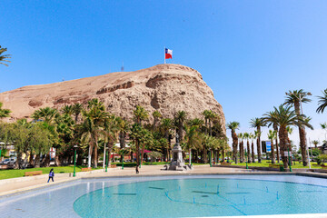 The Morro de Arica is about 130 meters high, located in the north of Chile. It is the major tourist...