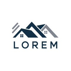 Home Logo Design Vector, Simple House Logo Design