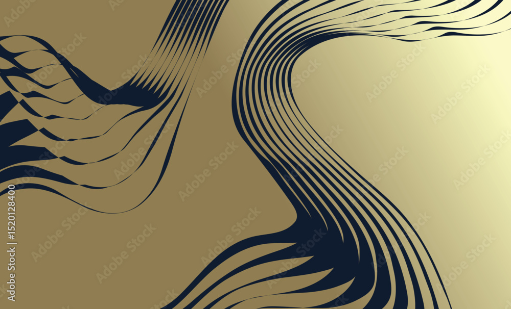 Poster abstract gradient background with lines