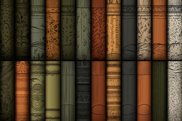Fototapeta premium set of colorful wallpapers background texture