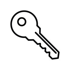 key line art icon