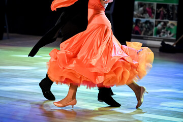 couple dancing standard dance