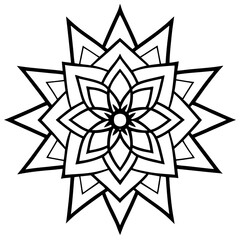 Minimal Abstract Art Illustration