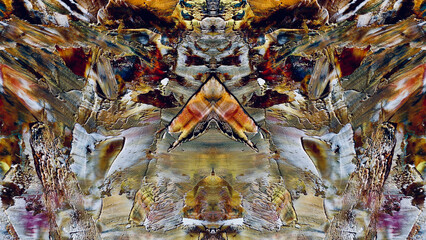 Abstract art background . Hand painting artwork on canvas .