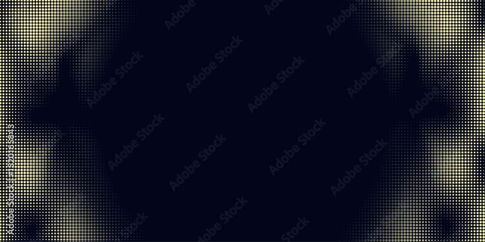 Poster abstract halftone dots background in gray color. halftone vector texture.