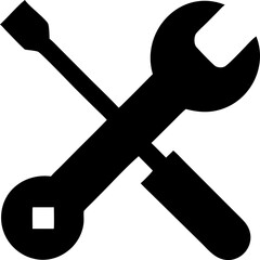 Service Tools Vector Icon Set Illustration Design Template for Repair Maintenance and Technical Support with Various Tools and Equipment
