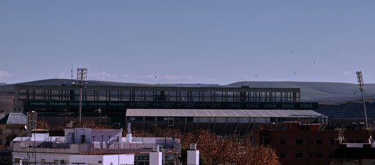 Obraz premium Nuevo Arcángel stadium, football stadium in Cordoba.