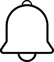 Autumn Bell Icon Mobile App Notification Element