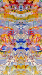Abstract art background . Hand painting artwork on canvas .