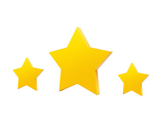 Three Golden Stars: Achievement, Excellence, and Success 