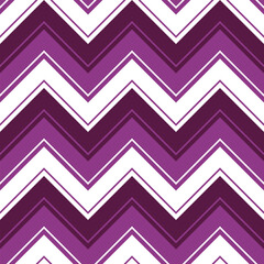 Seamless chevron pattern in lilac and white tones. Vector illustration for designing prints on fabrics, packaging and for decorating your designs and backgrounds