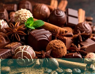 Assorted chocolate delights