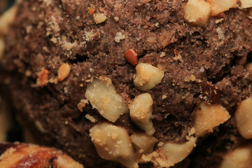 sesame hazelnut cake cookies photo