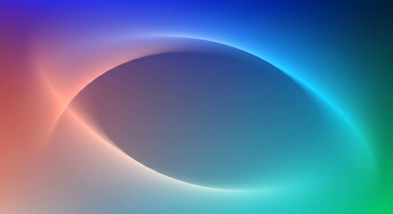 Soft Peach to Blue Gradient Blur Background