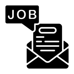 Job Offer Outline Icon