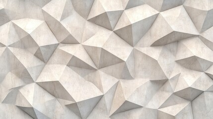 Abstract beige low-polygonal background texture.