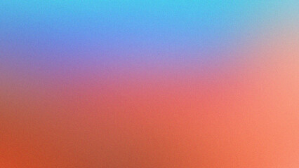 Obraz premium Colorful gradient background with subtle noise texture displaying a spectrum of warm tones