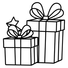 Festive Gift Boxes – Vector on White