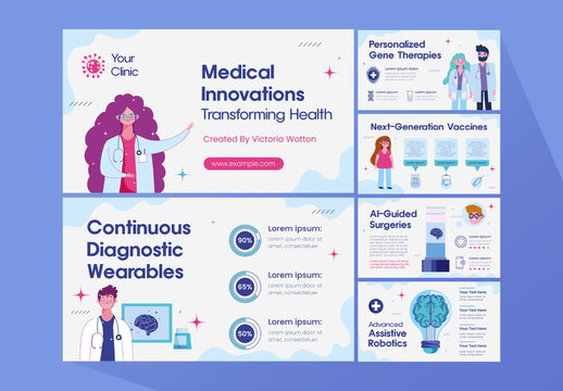 Colorful Medical Innovations Transforming Health Presentation