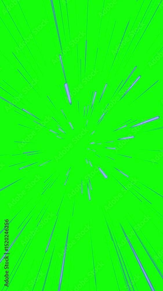 Poster vibrant green burst creating a striking visual effect in design