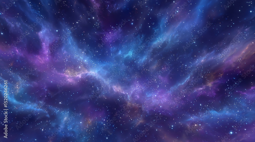 Canvas Prints abstract space background