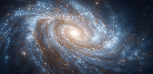 spiral galaxy background