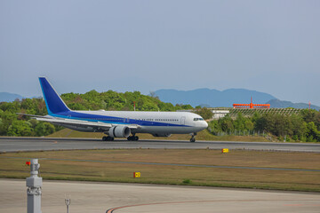 広島空港の一日

