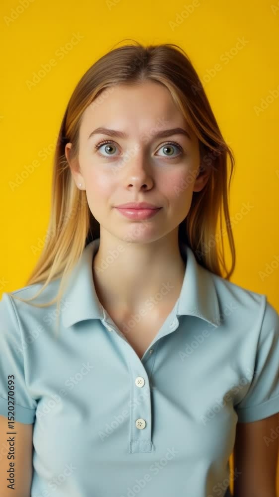 Poster a person creating a humorous expression while holding a toothbrush, suitable for use in illustration