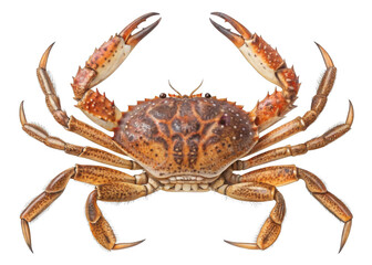 crab  on a isolated transparent background