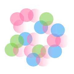 Abstract background with circles