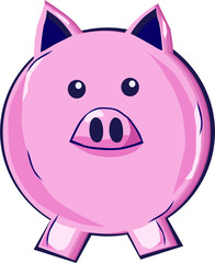 Analiza biznesowa z pieniędzmi i tabletem – wektor