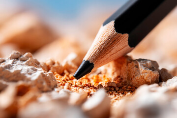 Modern Black Computer Mouse A Detailed Macro Shot Highlighting Its Sleek Contours And Buttons