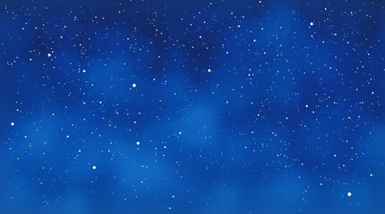 Soft blue bokeh lights with gentle glow and serene background effect.