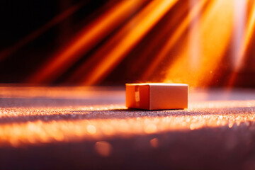 Perfectly Cooked Medium Rare Steak A Dramatically Lit Shot Highlighting Its Succulent Texture Great