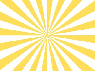 yellow Sunburst for the background. flag of japanese. The rising sun. vector. 
