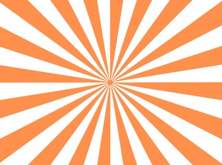 orange Sunburst for the background. flag of japanese. The rising sun. vector. 
