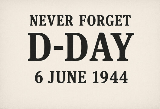 June 6, 1944 simple commemoration images