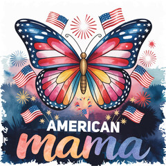Fototapeta premium american mama 3.eps