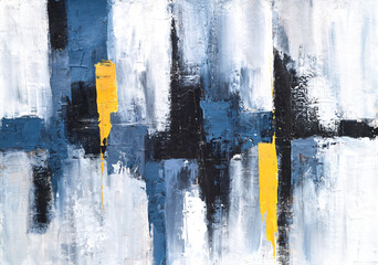 Abstract artistic background, creative design, modern texture effect, fine art wall decor, mural art, printing material, oil painting elements, large strokes, artistic pattern, contemporary artwork